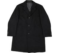 Eduard Dressler Herren Kaschmir-Mantel, schwarz, Gr. 26