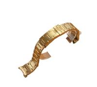 EDVENA 20 Mm Edelstahlarmband Vintage Uhrenarmband Kompatibel Mit Rolex Submariner 16610(Color:Yellow Gold logo)