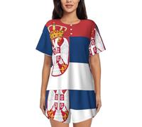 EdWal Flagge Serbiens, Schwarz , 4XL