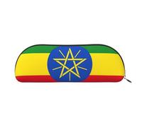 EdWal Make-up-Tasche mit Äthiopien-Motiv, Federmäppchen, Federmäppchen, stilvolles Federmäppchen für Damen, Reise-Kosmetiktasche, gold, Einheitsgröße, Kulturbeutel