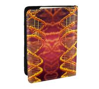 EdWal Reisepasshülle aus Leder mit Kartenfach, für Damen, Herren, Familienausweis, Reisen, Schwarz , Einheitsgröße