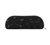 EdWal Schwarze Make-up-Tasche mit Marmor-Druck, Federmäppchen, Federmäppchen, stilvolles Federmäppchen für Damen, Reise-Kosmetiktasche, gold, Einheitsgröße, Kulturbeutel