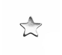 eeddoo Dermal Anchor Stern Silber Titan