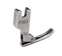 EEEBLBXNQ 1/3 Stück Industrienähmaschinen-Nähfuß P363 3/16 Flachwagen-Reißverschluss-Zahnstocher aus dünnem Stahl(3PCS)