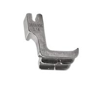 EEEBLBXNQ 1 Stück Industrienähmaschinen-Paspelfuß 1/4", 1/8", 3/16", doppelseitig, passend for Brother, Singer, Juki und mehr(FF00226-6MM)