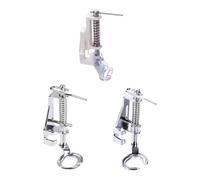 EEEBLBXNQ 3-teiliges Set Freihand-Quilt-, Stick- und Stopffüße for Singer- Brother-Haushaltsnähmaschinen mit niedrigem Schaft