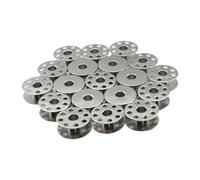 EEEBLBXNQ 30/40/50/100 Stück Metallspulen 40264NS for Industrienähmaschinen Juki, Singer, Brother, Consew, Nähzubehör(100PC)