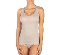 EGI ® Luxus Woll-Seide V-Ausschnitt Tank Top. Stolz in Italien hergestellt. (Art.1492), Small/Medium