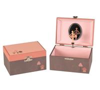 Egmont toys Schmuckkästchen Box mit Musik rosa Motiv Pilze