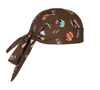 EGOCHEF - Bandana Koch gemustert - 100% Baumwolle, sweets, One size