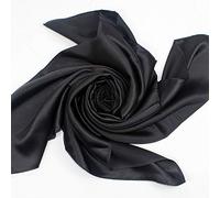 Egurs 100% Reine Seide Seidenkleid Damenkleid Seidenstoff Stoff Meterware 100x114cm schwarz