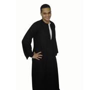 Egypt Bazar Herren-Kaftan im Saidi-Stil, schwarz (S (44-46))