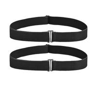 EHDWXVZM 2 Stück Elastische Gürtel, Unsichtbare Rutschfeste Gürtel, Elastische Gürtel, Taillenbänder Für Hemden Und Kleider, Verstellbare Taillenbänder, Accessoires Für Damen