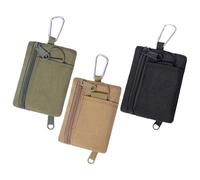 EHDWXVZM 3 Stück Mini -Brieftasche Im Freien, Kleine Herrenbrieftasche, Taktische Taschenbeutel, Mini -Brieftasche, Kleine Brieftasche (3 Farben).