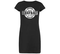 Ehefrau Motiv - Sprüche Damen Longshirt/Nachtshirt : Premium Qualität Beste Ehefrau der Welt - Nachthemd Frau/Ehefrau - Motiv Schlafshirt Hochzeit Gr: XL