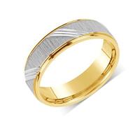 Ehering aus Edelstahl für Damen und Herren L'AMOUR ringgröße 54