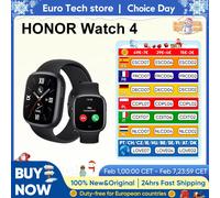 Ehren uhr 4 Smartwatch 1.75 ''Amoled Display 14 Tage Akkulaufzeit 24h Gesundheits monitor BT 5,2 GPS Bluetooth Anruf 5atm wasserdicht Black