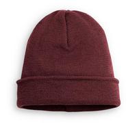 Ehrenkind® Kinder-Strickmütze | aus feinster Merino Schurwolle | Bordeaux | Made in Germany | Unisex | Mütze Kinder | Mütze Jungen und Mädchen | Beanie | Ideal im Herbst und Winter