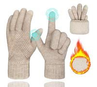 ehsbuy Winter Handschuhe Damen Touchscreen Fleece, Warme Kaschmir Dicke Strickhandschuhe Wollhandschuhe Thermohandschuhe Outdoor Sport Geschenke für Herren und Damen