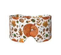 Eichhörnchen, Vollständige Augenabdeckungen, lichtblockierende Augenmaske, Schlafaugen- und Ohrenschützer