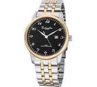 Eichmüller Analog Herrenuhr mit Edelstahl Armband, Datumsanzeige auf 15 Uhr 5ATM