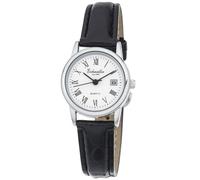 Eichmüller > Damenuhr Armbanduhr Ø 25 analoge 3ATM > Lederband schwarz