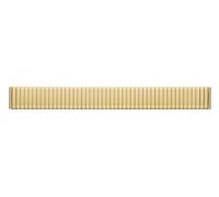 Eichmüller Edelstahl vergoldet matt Zugband Flexband E049 22mm