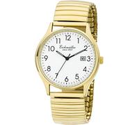 Eichmüller Herrenuhr Flexband Zugband Uhr Edelstahl IPG (Ionenbeschichtung) poliert 5ATM mit Datum