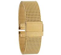 Eichmüller massives 14mm BandOh Edelstahl Milanaise Uhren Armband PVD-vergoldet