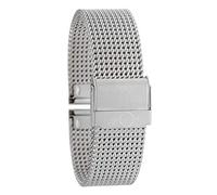 Eichmüller massives 14mm BandOh Edelstahl Milanaise Uhren Armband silberfarbig