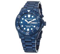 Eichmüller Riedenschild Taucheruhr 100ATM Herrenuhr mit Helium Ventil Leuchtindex Tag Datum