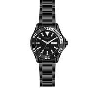 Eichmüller since 1950 Edelstahl Herrenuhr Taucheruhr mit Datum- und Wochentagsanzeige 20ATM