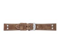 Eichmüller Ersatzband Uhrenarmband Vintage Look Leder Band 22mm 757