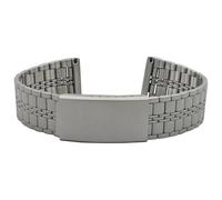 Eichmüller since 1950 Uhrenband Edelstahl 12/14/18/20 mm Titan PVD Metallband Gliederband (14 mm)