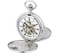 Eichmüller Taschenuhr 8212 teilskeletttiert beidseitig aufklappbar