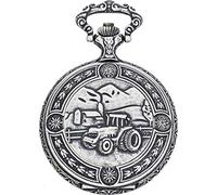 Eichmüller Taschenuhr Trecker/Traktor 8202-08 mit Taschenuhrkette und Etui