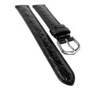 Eichmüller ? Uhrenarmband 18mm schwarz ? Leder ? 44590