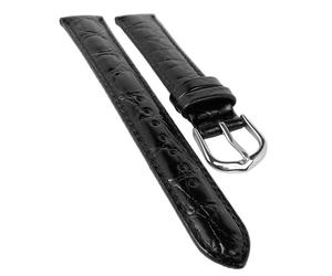 Eichmüller ? Uhrenarmband 18mm schwarz ? Leder ? 44590
