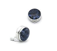 EIFINE Schwarze Manschettenknopf-Abdeckung for Herren-Hemd-Manschettenknöpfe (Color : 1, Size : 1)