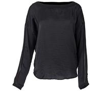 Eight 2 Nine Damen Bluse Shirt Damenbluse Oversize, Farbe:Black;Größe:M