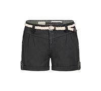 Eight 2 Nine Damen Chino Shorts Hose mit Flecht-Gürtel