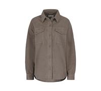 Eight2Nine Cord-Hemdjacke in Taupe - Größe M | Damenjacken