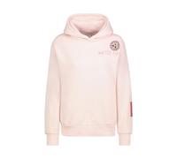 Eight 2 Nine Damen Hoodie mit auffälligem Pigmentprint light-rose XL