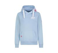 Eight 2 Nine Damen Hoodie mit Küstenbackprint Light-Blue S
