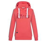 Eight 2 Nine Damen Hoodie Moin LETN-072 Kapuzen-Sweatshirt Statement Maritim