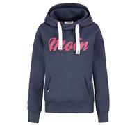 Eight 2 Nine Damen Hoodie Moin LETN-072 Kapuzen-Sweatshirt Statement Maritim Navy XXL