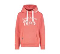 Eight 2 Nine Damen Küstenhoodie Bestickt orange S