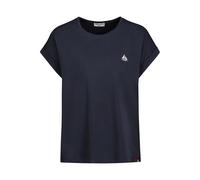 Eight 2 Nine Damen T Shirt Baumwolle mit Armaufschlag und maritimer Stickerei auf der Brust Anker Muschel Schiff Hummer