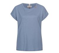 Eight 2 Nine Damen T-Shirt LETN-064 Loose Fit Kurzarmshirt Rainy Blue XS