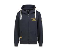 Sweatjacke - Print - schwarz M